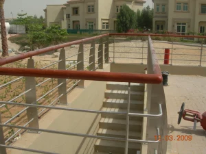 Railing with Timber toprail
